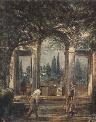 Diego Velazquez Villa Medici in Rome (Pavilion of Ariadne) (df01)